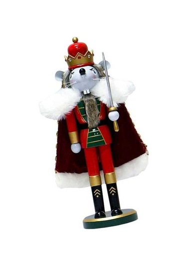 Pazly Yılbaşı Süslemesi Suntek Sanatları Fındıkkıran Figür El 13x9x36cm Wn