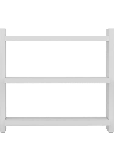 Zen Tezgah Üstü Raf - Beyaz Beyaz