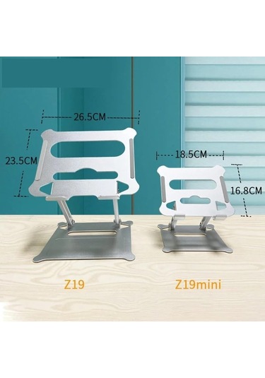 Ayarlanabilir Alüminyum Alaşım Defter Soğutma Standı Yukarı Ve Aşağı Destekler Katlama Soğutma Dizüstü Bilgisayar Normal