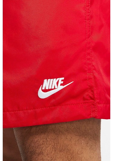 Nike Sportswear Men's Woven Short Erkek Astarlı Deniz Şortu Kırmızı Kırmızı