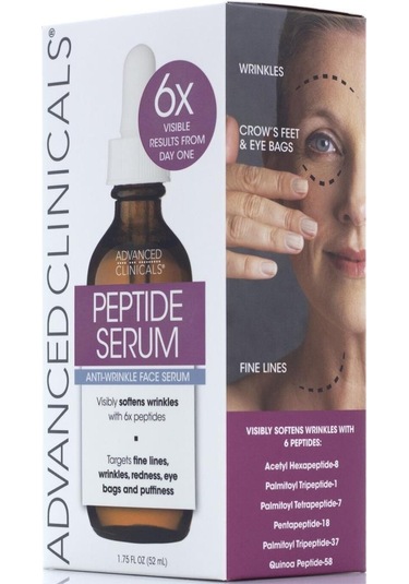 Advanced Clinicals Peptide Anti-Wrinkle Yüz Serumu 52 ML