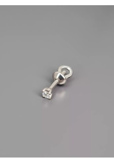 Markiz Tekli Gümüş Küpe, Tek Küpe, Puset, Çivi Küpeler 18474457 Gümüş