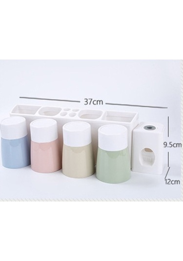 Willowhaven 37cm Diş Fırça Tutucu Organizatör, Elektrikli Diş Fırça Duvar Montaj, Tuvalet Banyo Aksesuarı Ea6ysj 2 Adet Beyaz Gri