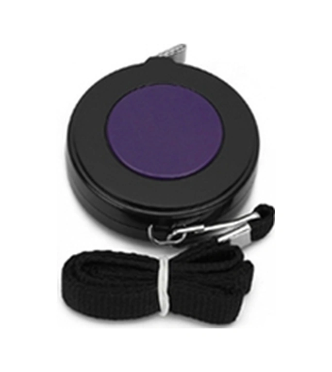 Mezura Otomatik Askılı 3 Metre Siyah-mor