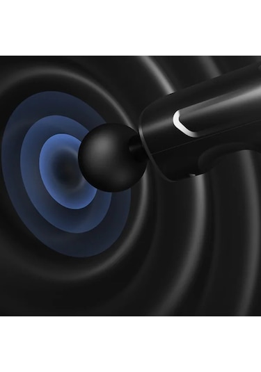 Kochler 4 Başlıklı Mini Fascial Gun Profesyonel Masaj Aleti Siyah