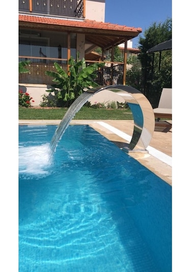 DEV PASLANMAZ 700x1200mm Kobra Model Havuz Şelale AISI 316 Kalite
