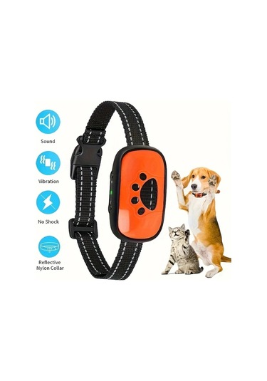 Willowhaven Usb Şarjlı Köpek Eğitim Cihazı Portakal Renk Orta Küçük Boy Köpekler İçin Ses Dalgası Teknolojili