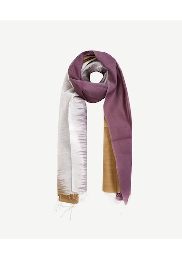 Yargıcı İpek Karışımlı Degrade Şal 25yksl1088x 320 Çok Renkli