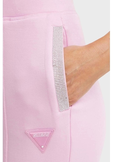 Guess Kadın Kiara Pembe Pantolon Pembe