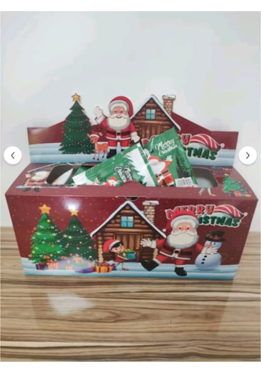 Yeni Yıl Yilbasi Noel Temalı Figürlü Supriz Paket 25 Adet