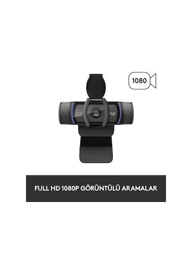 Logıtech C920s Hd Pro Webcam Sıyah 960-001252