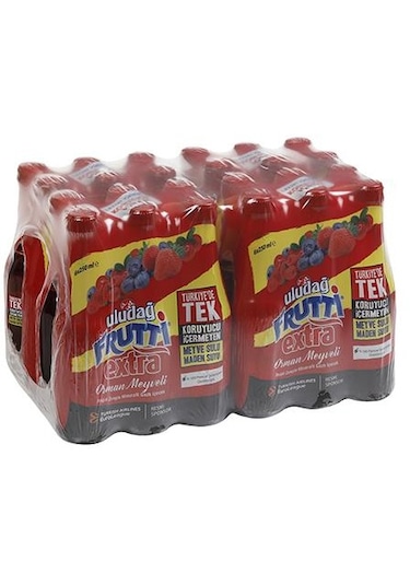 Uludağ Frutti Extra Orman Meyveli 250 Ml X 24 Adet