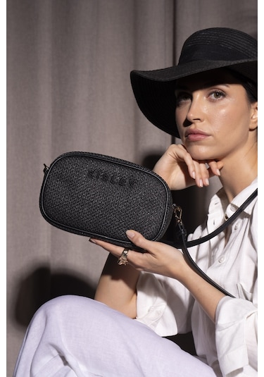 Sisley Sly 039 Çapraz Çantası Std / Siyah Siyah