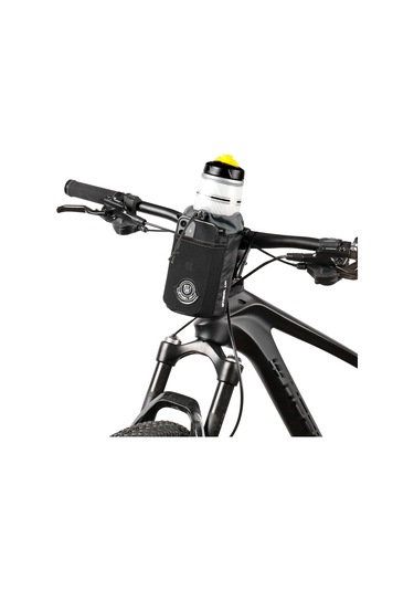 Wheel Up Sh006 Bisiklet Gidon Sapı Çantası Bisiklet Su Şişesi Tutucu - Siyah