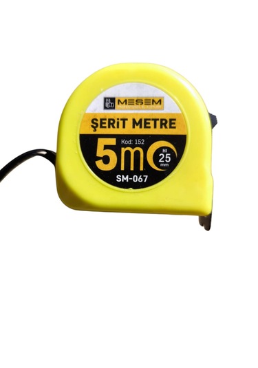 Meşem Şerit Metre 5mt 25mm