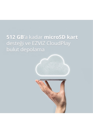 Ezvız Eb3 Kit 2k Pilli Kamera + 5w Güneş Paneli