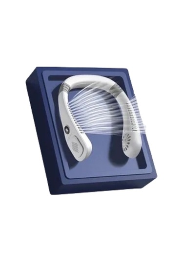 Kanatsız Boyun Tipi Fan Giyilebilir Serinletici, Düşük Sesli, Hafif Abs Gövde, Usb Şarj Edilebilir