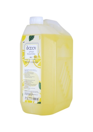 Exodor Klasik Limon Kolonyası 80 Derece Plastik Bidon 5 L