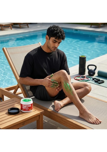 Deep Fıre Vücut Masaj Jeli Sports Recovery Body Massage Gel 100 Mg