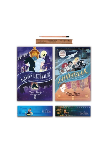 Genç Timaş Karanlıktakiler - Sahipsizler Set 2 Kitap - Hana Tooke