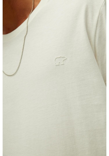 Bad Bear Liber Erkek Tişört 22.01.07.052 Beyaz