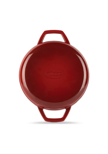 Hosseven 19cm Hs Y Ktv Sh Sahan Çift Kulplu Kırmızı