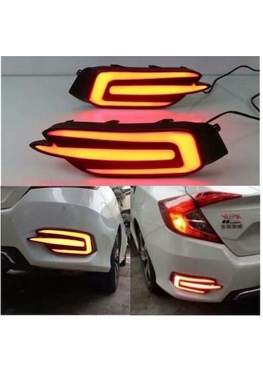 Honda Civic Fc5 2016-2021 E Dizayn Arka Sis
