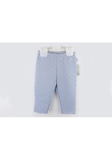 Kapitone Puanlı Ay Tek Alt Mavi