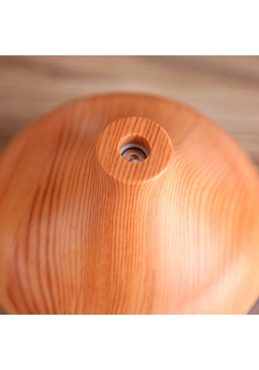 Kosona Ahşap Desenli 7 Renk Değiştiren Nemlendirici - Nemlendirme Ve Aromaterapi Fonksiyonu, 4 Saat Otomatik Kapatma, Ev Ofis Yoga İçin Uygun