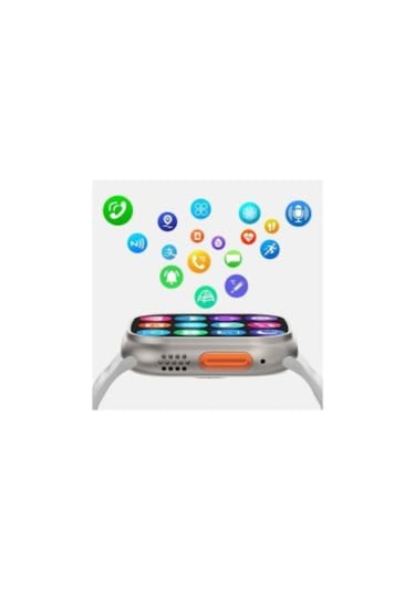 Pixora Watch S8 Ultra 42 MM Akıllı Saat (İthalatçı Garantili)