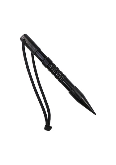 Suntek Paslanmaz Çelik Paracord Dikiş İğne Seti 6-adet-siyah 6 Adet Siyah