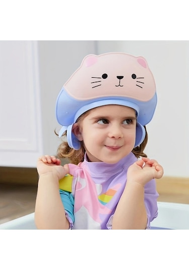 Willowhaven Pembe Renk, Pratik Duş Bonesi, 3 Renk Seçeneği, Ayarlanabilir Kulak Korumalı Banyo Bone Diğer