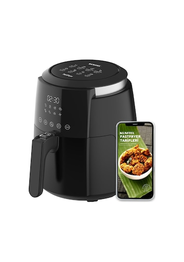 Kumtel Digital Airfryer Fastfryer Yağsız Fritöz