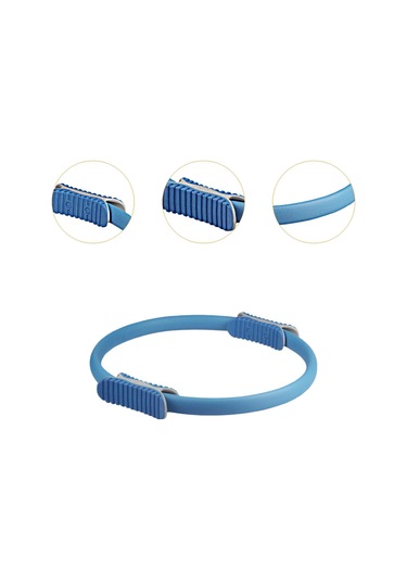 Dolıty Pilates Ring Circle Esnek Pratik İç Uyluk Egzersiz Mavi Mavi