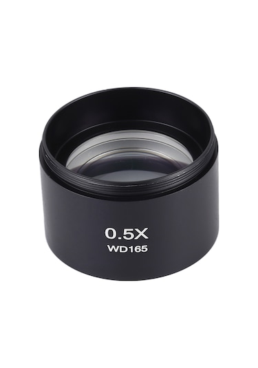 Stereo Mikroskoplar Yardımcı Objektif Lens Barlow Lens Büyüteç 0.5x Wd165