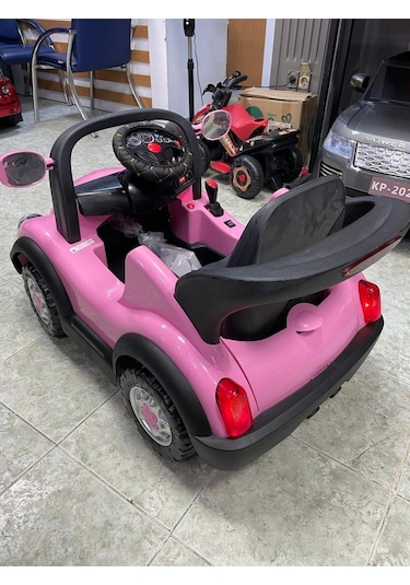 Akülü Araba Volkswagen Pembe
