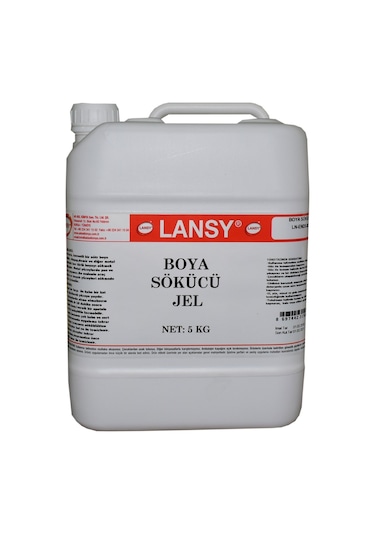 Lansy Boya Sökücü Jel 5 Kg