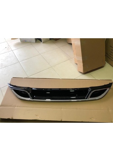 Volkswagen Golf 7 Arka Tampon Difüzörü 7.5 Model Çift Çıkış