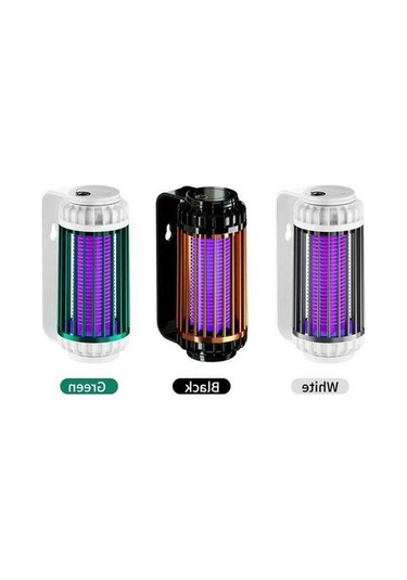 Pazly Lemestar Usb Şarjlı Sivrisinek Öldürücü Lamba - Duvar & Masa Montajlı, Gece Aydınlatmalı 111 Karakter