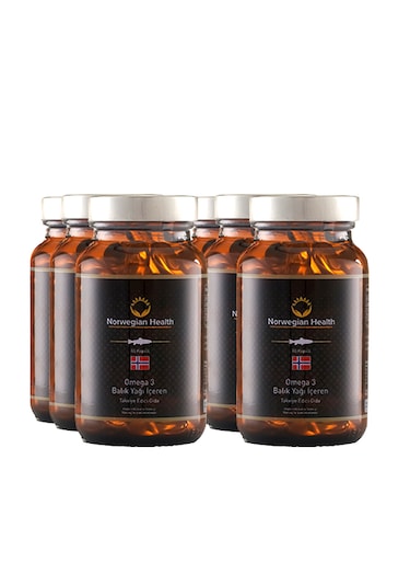 Omega-3 60 Kapsül 1000 Mg Somon&morina Balık 6 Adet