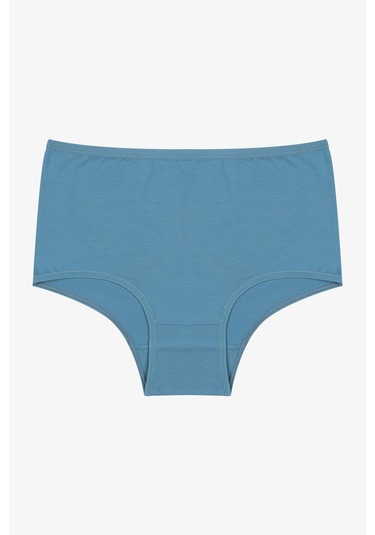 Kadın 5'li Likralı Ekstra Yüksek Bel Külot Ko5305ktl Gri Melanj