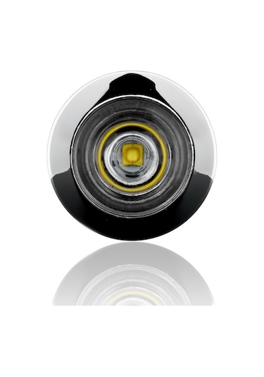 12v-24v Dc Power Led Lamba Su Geçirmez Beyaz Işık Zamak Gövde