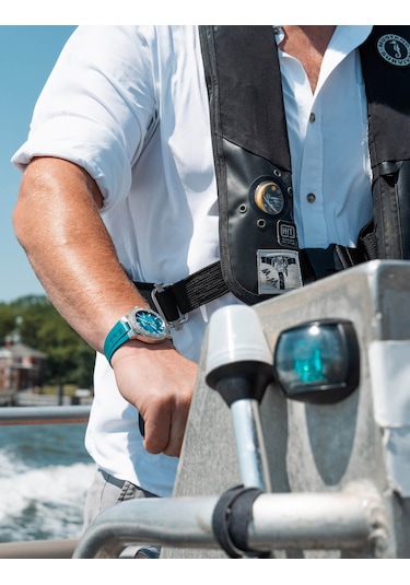 Oris Aquis New York Harbor Limitli Üretim Iı 43,5 Mm Otomatik Saa Yeşil