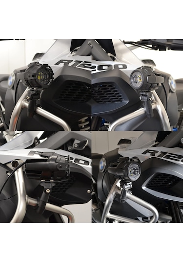 Enduro Ve Gs Serileri Uyumlu Motosiklet Led Sis Farı 12v-24v 40w