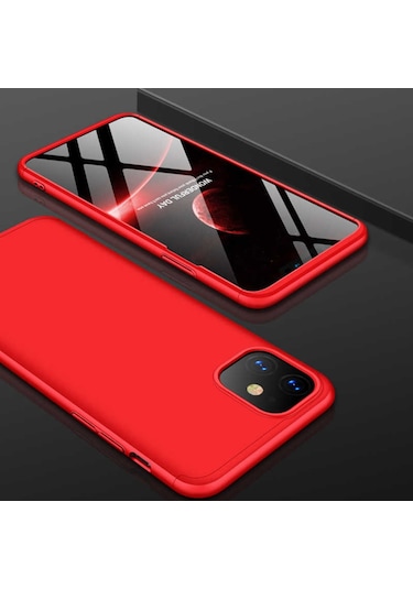 Teknomoda iPhone Uyumlu 11 Kilif 360 Tam Korumali 3 Parça Ays Kapak 433328645