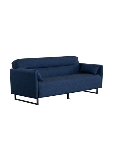 Kilim Mobilya Odin Üç Kişilik Yüksek Ayaklı Koltuk-kanepe Mavi