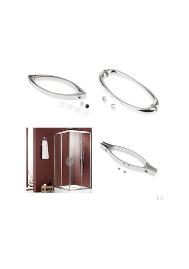 Pazly 145mm Çinko Alaşımlı Banyo Çekmecesi Kapı Kolu, Dekoratif, Güçlü Kurulum, Mutfak/ev/kapı