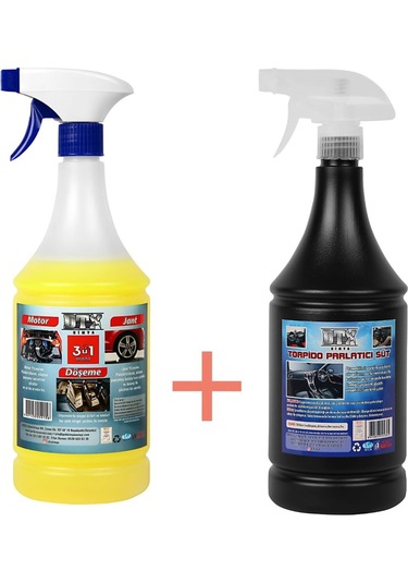 Döşeme Jant ve Motor Konsantre 1/5 Temizleme İlacı 1 L