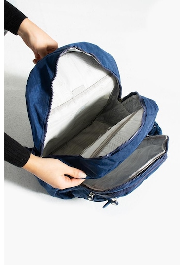 Klinkır Kumaş Kadın Sırt Çantası Hafif Yağmur Geçirmez Günlük Kullanım İçin İdeal 37 27 Cm 001