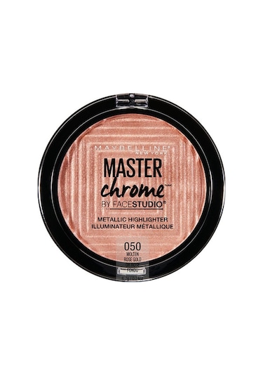 Maybelline New York Master Chrome Metalik Aydınlatıcı Molten Rose Gold